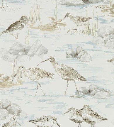 Sanderson Estuary Birds Blue/Grey tapéta