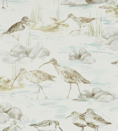 Sanderson Estuary Birds Mist/Ivory tapéta