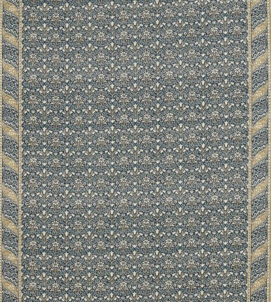 William Morris Morris Bellflowers Indigo-Sage textil - Paisley Home