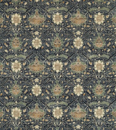 William Morris Montreal Velvet Indigo-Slate textil - Paisley Home