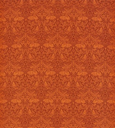 William Morris Brer Rabbit Burnt Orange textil