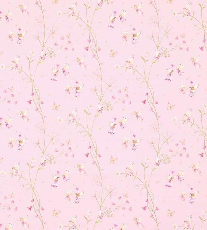Sanderson Fairyland Pink textil - Paisley Home