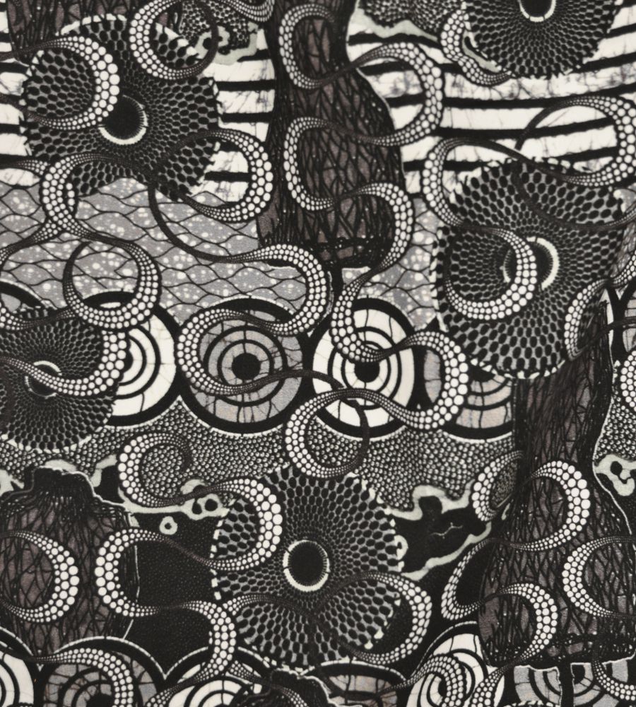 Jean Paul Gaultier Meltingpot Graphite textil - Paisley Home