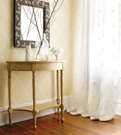 Thibaut London Trellis Black and White T4738  tapéta - Paisley Home