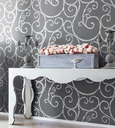 Anna French Palace Gate Metallic Gold tapéta - Paisley Home