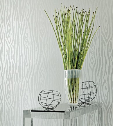 Anna French Surrey Woods Metallic Champagne tapéta - Paisley Home