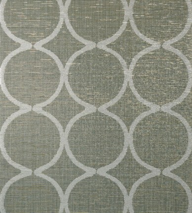 Anna French Watercourse Metallic Silver-Aqua tapéta - Paisley Home