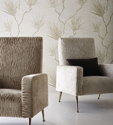 Anthology Peninsula Palm Parchment tapéta - Paisley Home