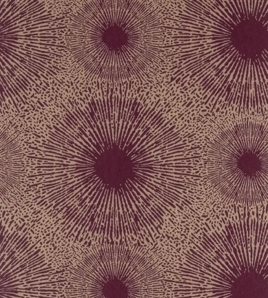 Anthology Perlite ruby - Antique Brass tapéta