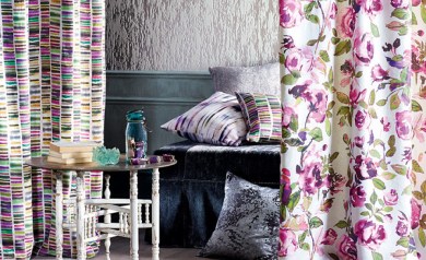 Black Edition Kazan French Blue textil - Paisley Home