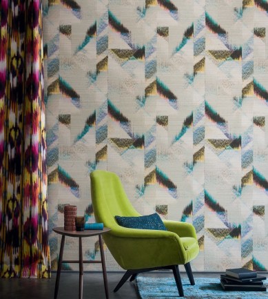 Casamance Archibald Bleu tapéta - Paisley Home