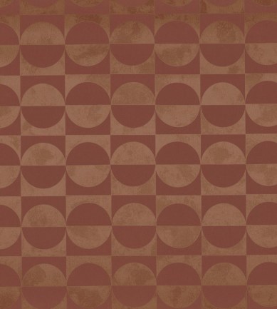 Casamance Circles Terracotta tapéta