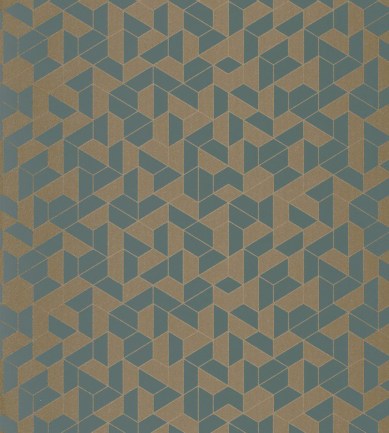 Casamance Mosaic Vert De Gris tapéta