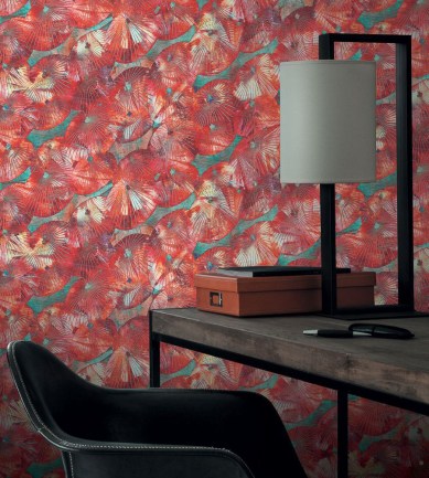 Casamance Willy Rouge tapéta - Paisley Home