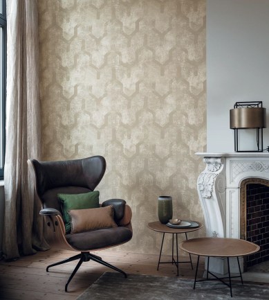 Casamance Tenebreuse Beige tapéta - Paisley Home