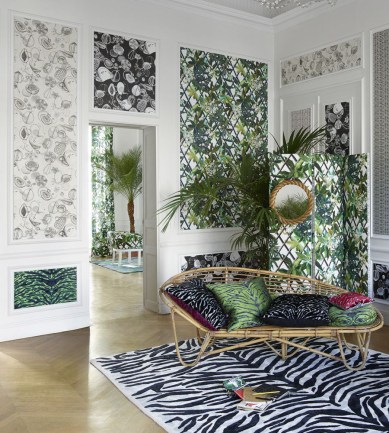 Christian Lacroix Agua Parati Bougainvillier tapéta - Paisley Home