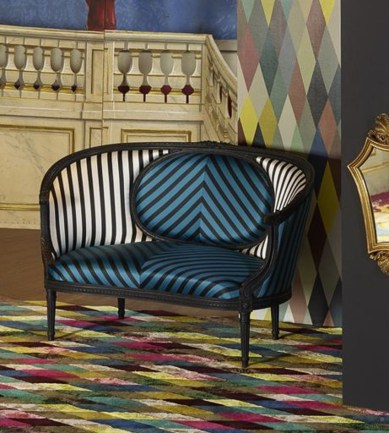 Christian Lacroix Cabanon Bleu Nuit textil - Paisley Home