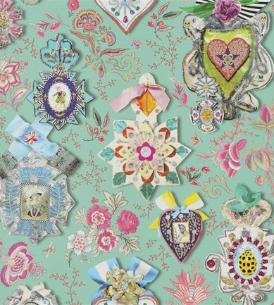Christian Lacroix Cocarde Glauque tapéta - Paisley Home