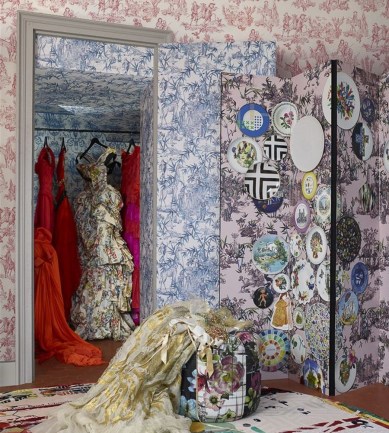 Christian Lacroix Exotisme Argent tapéta - Paisley Home