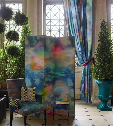 Christian Lacroix Ciel Liberte Aurore textil - Paisley Home