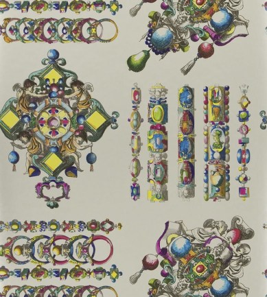 Christian Lacroix La Main Au Collet Zinc tapéta - Paisley Home