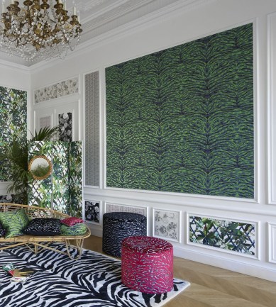 Christian Lacroix Pantigre Saphir tapéta - Paisley Home
