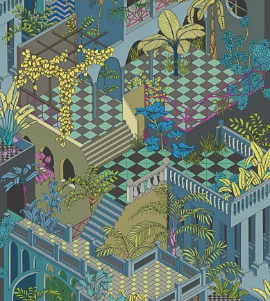 Cole and Son Miami 105-4018 tapéta - Paisley Home