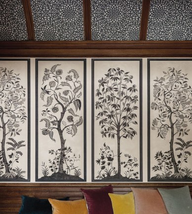 Cole & Son Trees of Eden Life Charcoal/Parchment tapéta - Paisley Home
