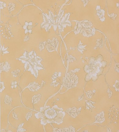 Colefax and Fowler Lotus Trail Yellow tapéta - Paisley Home
