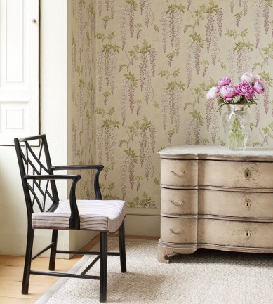 Colefax and Fowler Seraphina Silver tapéta - Paisley Home