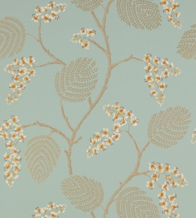 Colefax and Fowler Atwood Teal tapéta - Paisley Home