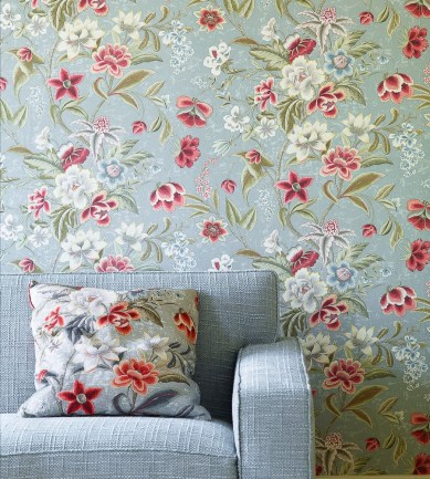 Colefax and Fowler Celestine Stone tapéta - Paisley Home