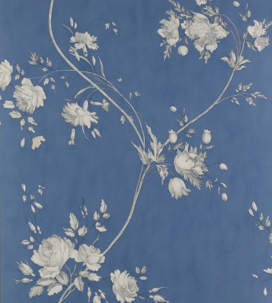 Colefax and Fowler Darcy Navy tapéta - Paisley Home