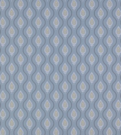 Colefax and Fowler Verity Navy tapéta - Paisley Home