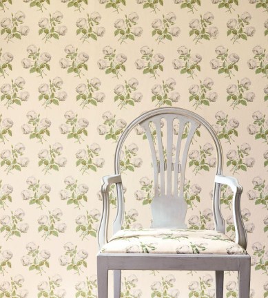 Colefax and Fowler Bowood Grey-Green tapéta - Paisley Home