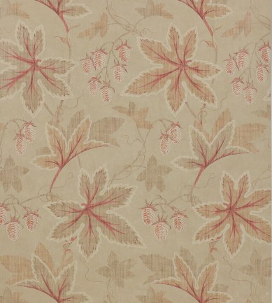 Colefax and Fowler Lindon Red-Gold tapéta - Paisley Home