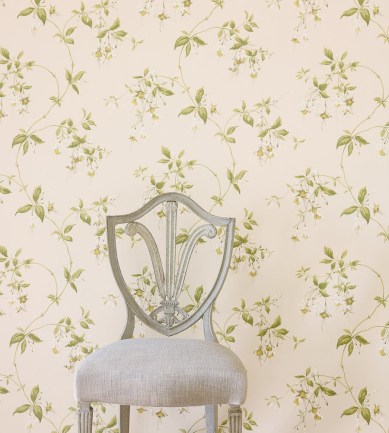 Colefax and Fowler Octavia Pink-Teal tapéta - Paisley Home