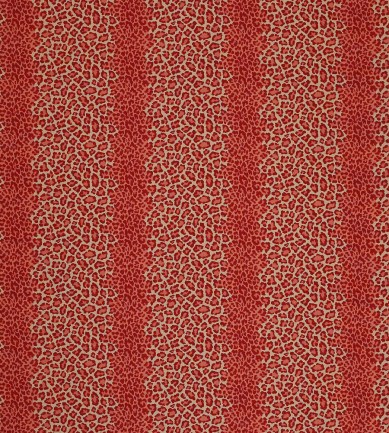 Colefax and Fowler Panthera Red textil - Paisley Home