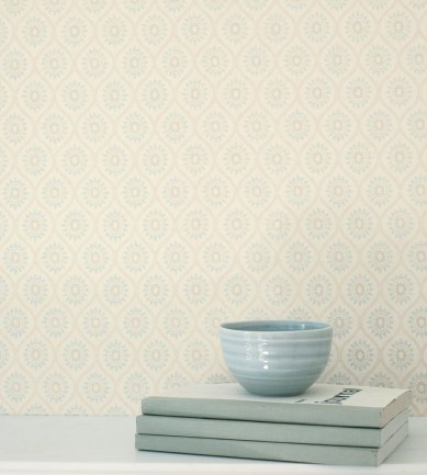 Colefax & Fowler Brightwell Gold/Cream tapéta - Paisley Home