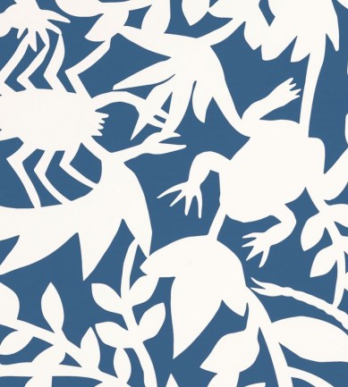 Dedar Wild Party Wall 3 Curacao luxus tapéta