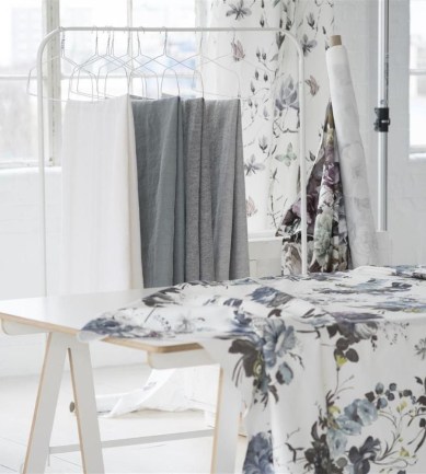 Designers Guild Brera Lino Granite textil - Paisley Home