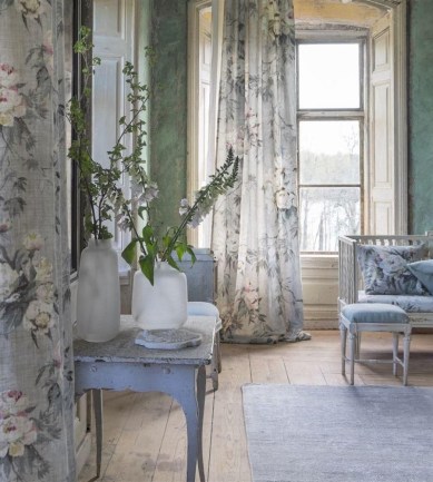 Designers Guild Floreale Grande Zinc textil - Paisley Home