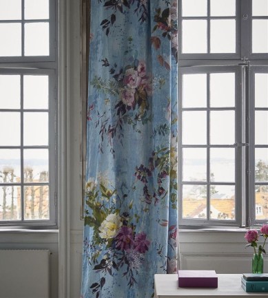 Designers Guild Aubriet Slate Blue textil - Paisley Home