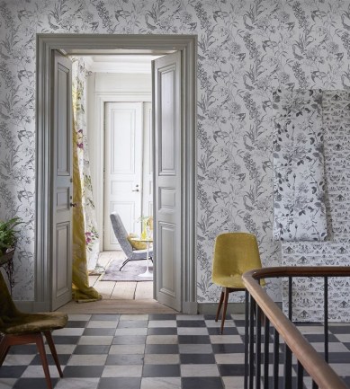 Designers Guild Sibylla Silver tapéta - Paisley Home