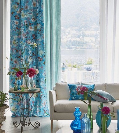 Designers Guild Avelli Turquoise textil - Paisley Home