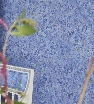 Designers Guild Lustro Cerulean tapéta - Paisley Home