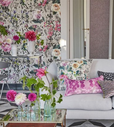 Designers Guild Majolica Slate tapéta - Paisley Home