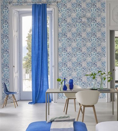 Designers Guild Pesaro Cobalt tapéta - Paisley Home