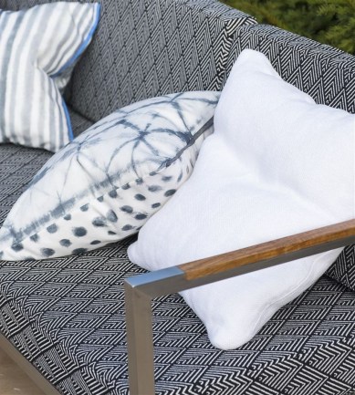 Designers Guild Balian Outdoor Aqua textil - Paisley Home
