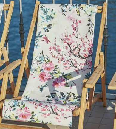 Designers Guild Chinoiserie Flower Outdoor Peony textil - Paisley Home